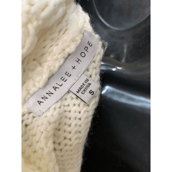 Annalee + Hope Cowl Neck Heavy Knit Long Sleeve Sweater - Picture 6 of 7